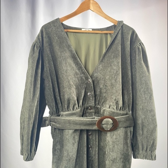 NWT Tularosa Meira Jumpsuit in Olive Green Size Extra Large XL - Picture 4 of 9